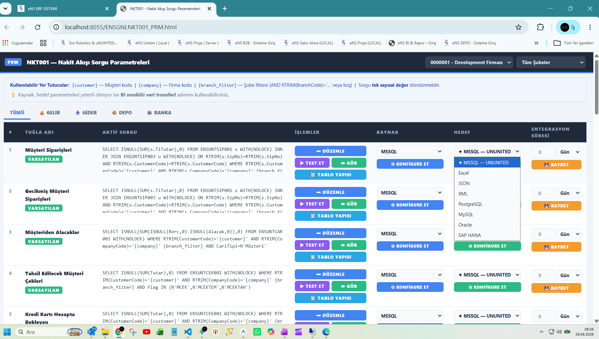 API Tanımları 2